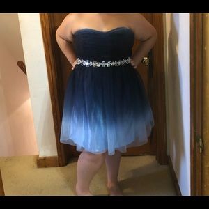 Junior Plus Size Homecoming Dress Size 18